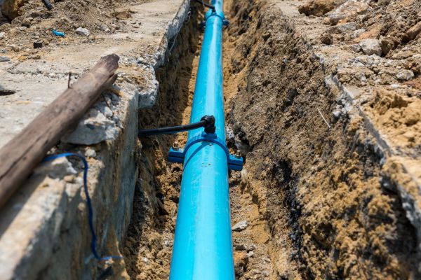 Water Main Installation in Laurel