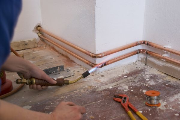 Copper Pipe Repair in Laurel