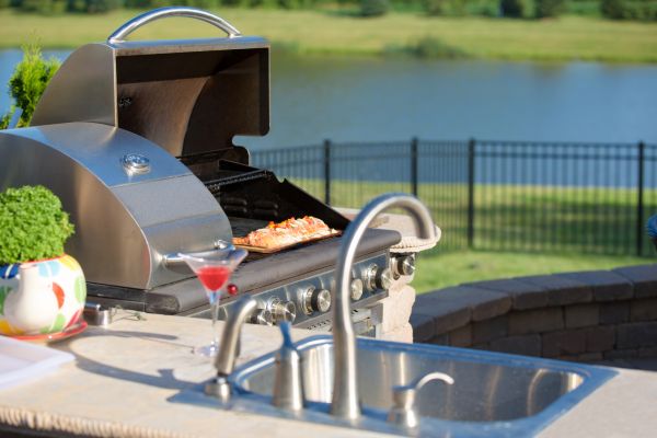 Outdoor Kitchen Plumbing in Laurel
